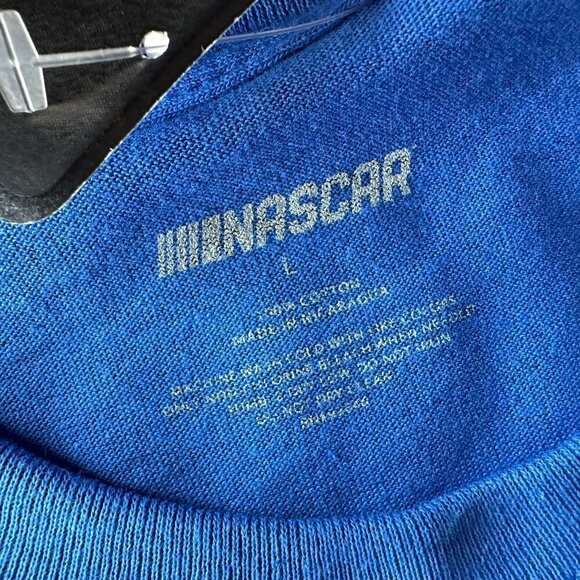 NWT Nascar Kevin Harvick #4 Busch Light Blue T-Shirt Mens Large - Picture 5 of 6